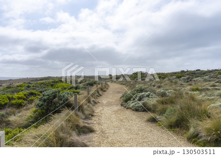 Thunder Cave at Port Campbell National Park in Victoria, Australia. 130503511