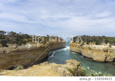 Loch Ard Gorge at Port Campbell National Park in Victoria, Australia. 130504015