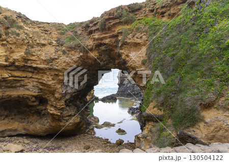 The Grotto is a sinkhole geological formation and tourist attraction at the Great Ocean Road outside Port Campbell, Victoria, Australia. 130504122