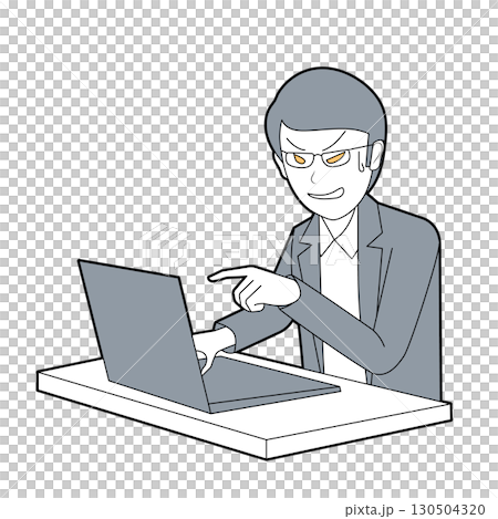 一名男子策劃網路犯罪 一名男子策劃網路犯罪 130504320