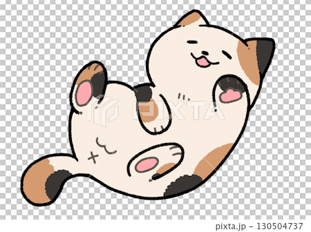 三色貓（滾來滾去） 130504737