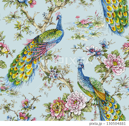 Assorted Artistic Floral And Botanical Patterned Decorative Paper Collection Assorted Artistic Floral And Botanical Patterned Decorative Paper Collection 130504881