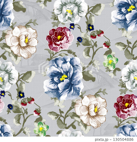 Assorted Artistic Floral And Botanical Patterned Decorative Paper Collection Assorted Artistic Floral And Botanical Patterned Decorative Paper Collection 130504886