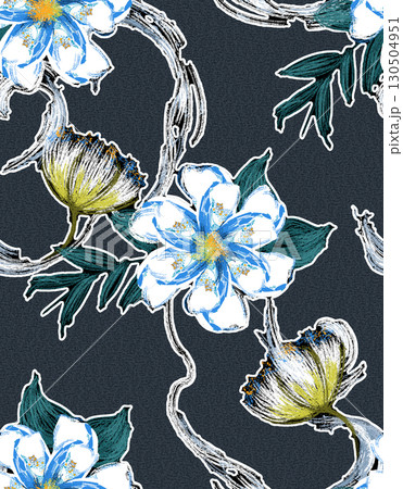 Assorted Artistic Floral And Botanical Patterned Decorative Paper Collection 130504951