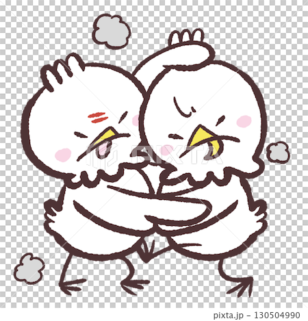 鬥白鳥的插圖 鬥白鳥的插圖 130504990