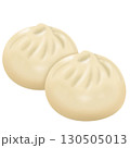 美味しそうな二つの中華まん 130505013