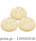 美味しそうな三つの中華まん 130505016