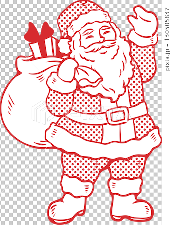 Christmas Santa Claus person male decoration decoration hand-drawn illustration material Christmas Santa Claus person male decoration decoration hand-drawn illustration material 130505837