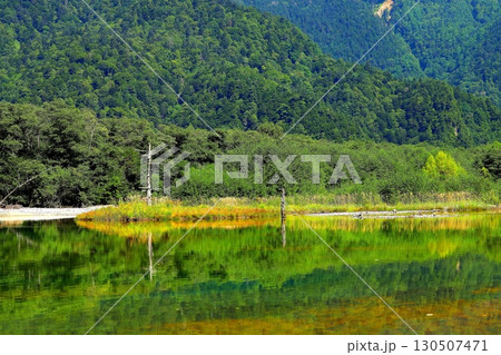 夏の上高地・大正池 130507471