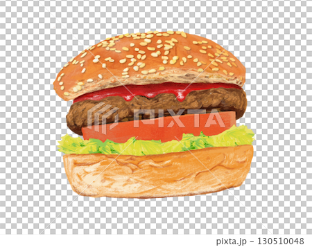 番茄漢堡（含芝麻） 130510048