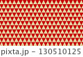 三角の幾何学模様_赤金色 130510125