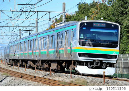 高崎線　本庄－岡部　JR東日本　E231系1000番台　U516編成（小山） 130511396