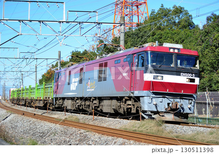 高崎線　本庄－岡部　JR貨物　EH500-5（仙台） 130511398