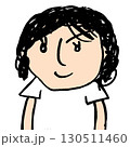 僕のイラスト　くるくるのかみのけ 130511460