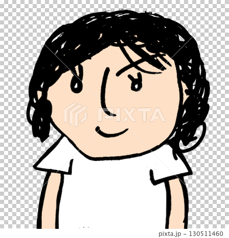 我的插圖：捲髮 130511460