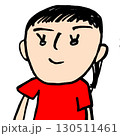 僕のイラスト　前髪のないお姉さん 130511461
