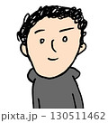 僕のイラスト　くるくるのお兄さん 130511462