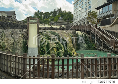 草津温泉湯畑 130511516