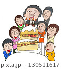 僕のイラスト　お誕生日パーティー 130511617