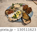 カキフライ　焼き牡蠣定食 130511623