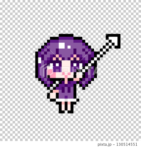 Pixel Art Character Short Hair Girl with Cursor (7) Pixel Art Character Short Hair Girl with Cursor (7) 130514551