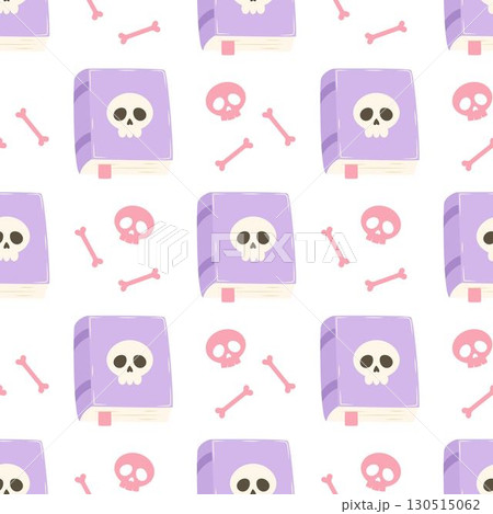 magic spell book seamless pattern magic spell book seamless pattern 130515062