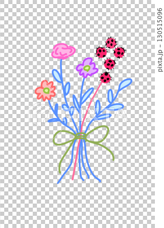 Ladybug Flower 130515096