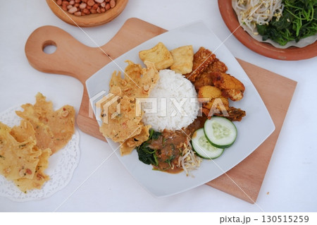Indonesian Street Food Style Dish 130515259