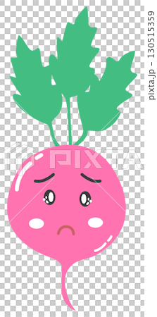 cute and minimal beetroot with sad face cute and minimal beetroot with sad face 130515359