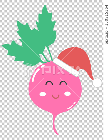 cute and minimal beetroot with smiling face cute and minimal beetroot with smiling face 130515364