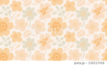 イラスト 装飾 模様 柄 背景 北欧 jpg eps 画像 素材 130517438