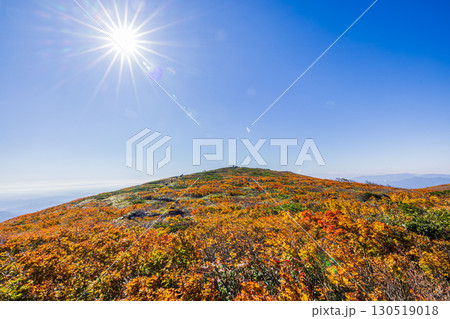 秋色に染まる 栗駒山の絶景 秋色に染まる 栗駒山の絶景 130519018
