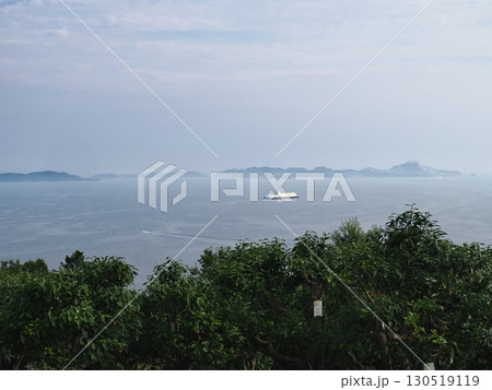 万葉の岬から見る夏の播磨灘の眺望 130519119