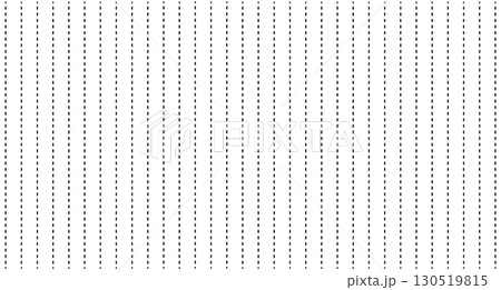 Hand drawn dotted straight line sewing stitch. Indigo hand drawn line. Hand drawn dotted straight line sewing stitch. Indigo hand drawn line. 130519815