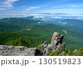【山梨県】瑞牆山山頂から見る大ヤスリ岩 130519823