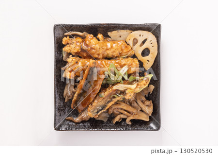 さんまと舞茸の甘辛梅だれ さんまと舞茸の甘辛梅だれ 130520530