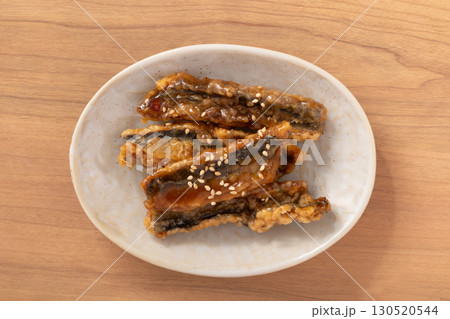 揚げ　秋刀魚の甘酢あんかけ 130520544