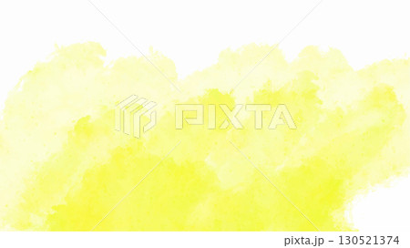 Yellow watercolor background with copyspace for your design. vector. Yellow watercolor background with copyspace for your design. vector. 130521374