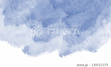 Blue watercolor background with copyspace for your design. vector. 130521375
