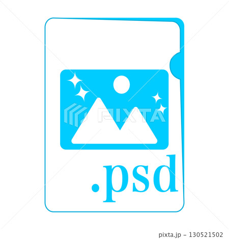 PSDファイル形式イラスト 130521502