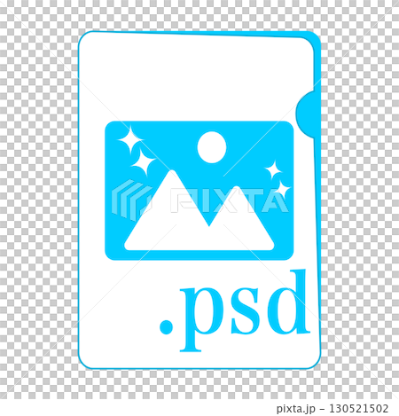 PSDファイル形式イラスト 130521502