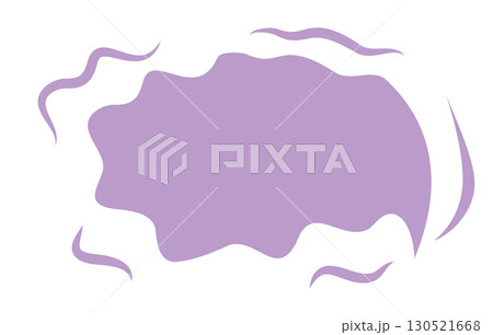 Bubble speech vector icon. Chat symbol, dialog or message balloon, speak cloud shape Bubble speech vector icon. Chat symbol, dialog or message balloon, speak cloud shape 130521668