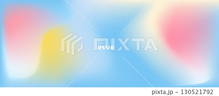 Blue pink gradient. Yellow and blue pink gradation, abstract spring background 130521792