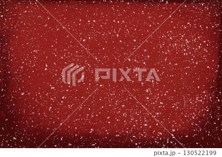 Red Christmas background with falling white snow. Red Christmas background with falling white snow. 130522199