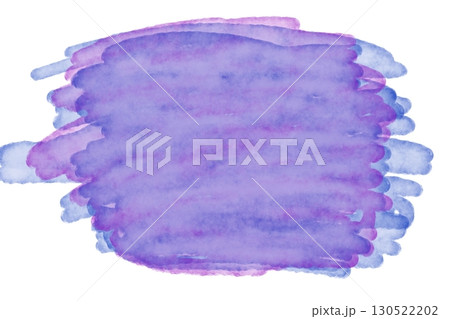 Stain blue and purple watercolor stain texture isolated on white background Stain blue and purple watercolor stain texture isolated on white background 130522202