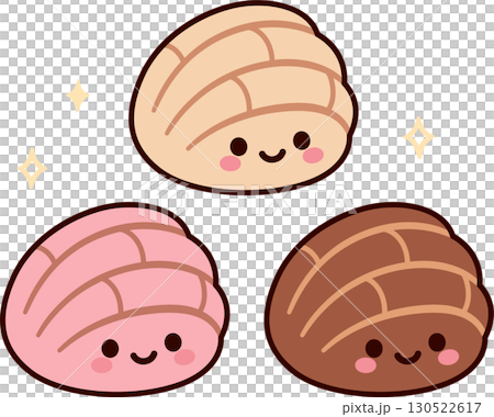 Kawaii Concha Mexican sweet bread set Kawaii Concha Mexican sweet bread set 130522617