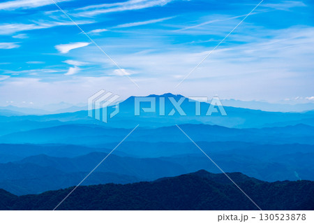白山御前峰から見る御嶽山　初夏の白山御前峰登山 130523878
