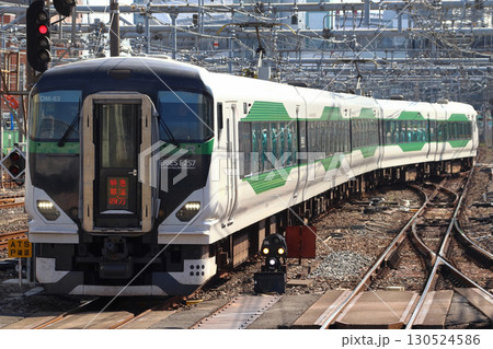 特急草津・四万号（E257系電車：上野⇔長野原草津口） 130524586