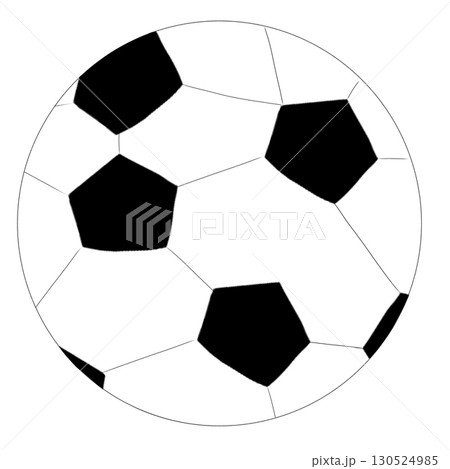 サッカーボール ボール スポーツ シンプル サッカーボール ボール スポーツ シンプル 130524985
