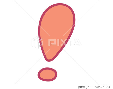 注意喚起に使える赤い感嘆符アイコン 注意喚起に使える赤い感嘆符アイコン 130525083